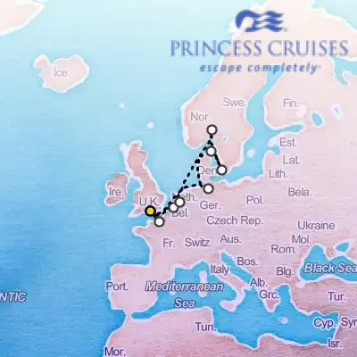 September 22nd, 2027  - Oktoberfest European Capitals Cruise on the Princess Majestic
