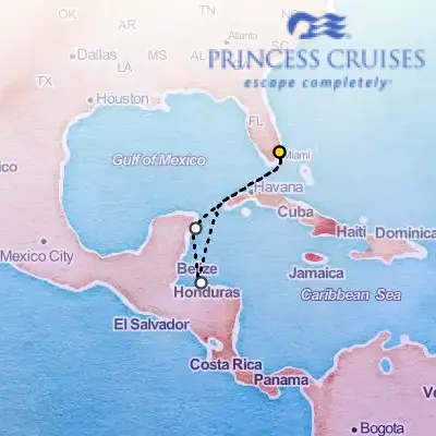 December 14th, 2025  - Western Caribbean with Mexico Cruise on the Princess Majestic