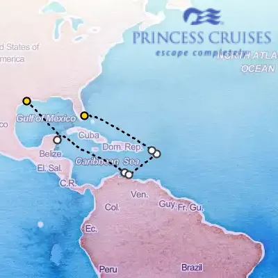 March 22nd, 2026  - Southern Caribbean Islander on the Princess Regal