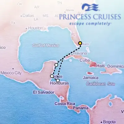 June 13th, 2026  - Western Caribbean with Mexico Cruise on the Princess Regal