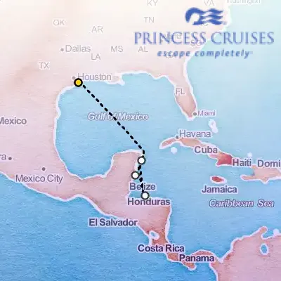 March 1st, 2026  - Western Caribbean with Mexico Cruise on the Princess Regal
