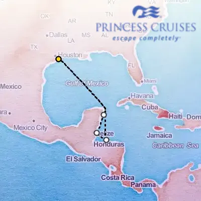 November 23rd, 2025  - Western Caribbean & Mexico Holiday Cruise on the Princess Regal
