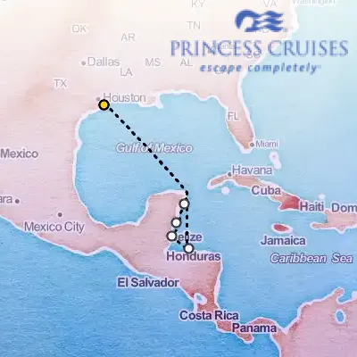 November 30th, 2025  - Western Caribbean with Mexico Cruise on the Princess Regal