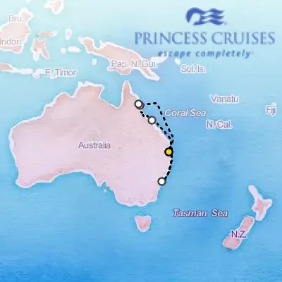 November 23rd, 2026  - Queensland with Great Barrier Reef Cruise on the Princess Royal