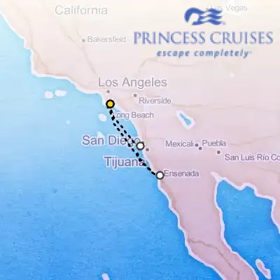 January 15th, 2026  - West Coast Getaway, With San Diego Cruise on the Princess Royal