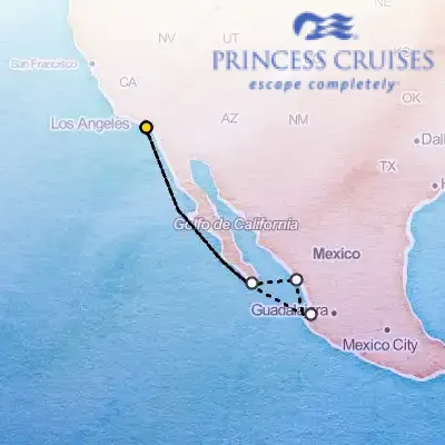 February 7th, 2026  - Mexican Riviera Cruise on the Princess Royal