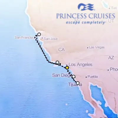 October 11th, 2025  - Classic California Coast Cruise on the Princess Royal