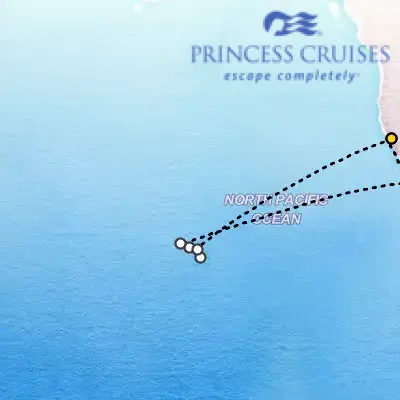 January 11th, 2027  - Hawaiian Islands Cruise on the Princess Ruby