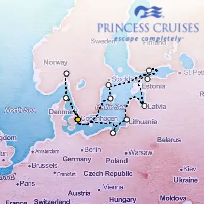 May 3rd, 2026  - Norway, Denmark & Sweden Cruise on the Princess Sapphire