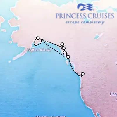 August 9th, 2025  - Voyage of the Glaciers Grand Adventure on the Princess Sapphire
