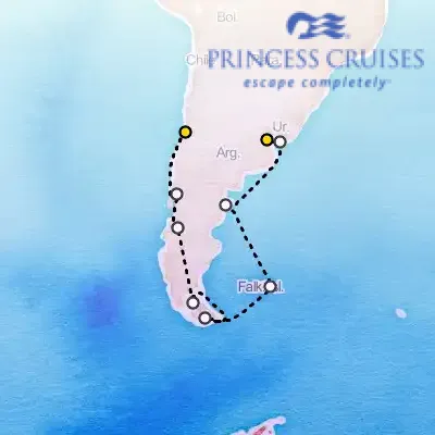 December 6th, 2025  - Cape Horn & Strait of Magellan Cruise on the Princess Sapphire
