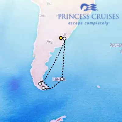 December 22nd, 2025  - Antarctica & South America Cruise on the Princess Sapphire
