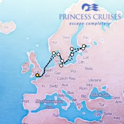 July 19th, 2025  - Norway, Denmark & Sweden Cruise on the Princess Sky