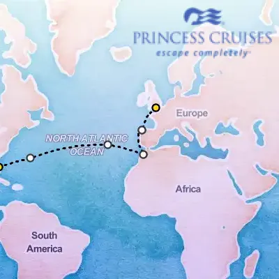 March 7th, 2027  - Moroccan Passage on the Princess Sky