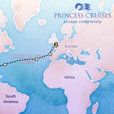 November 14th, 2025  - France & Portugal Passage on the Princess Sky