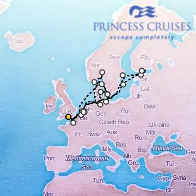 September 12th, 2026  - Scandinavia & Western Europe Adventure on the Princess Sky