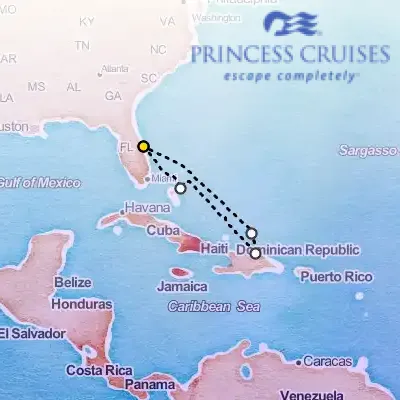 February 2nd, 2026  - Eastern Caribbean with Turks & Caicos Cruise on the Princess Sky