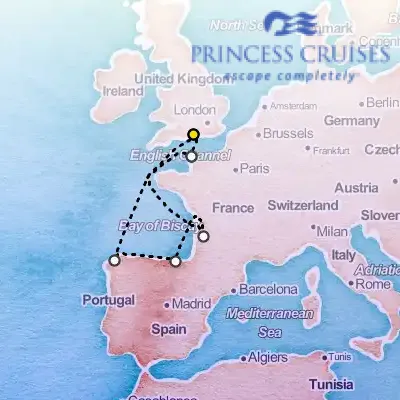 March 23rd, 2026  - Spain & France Cruise on the Princess Sky