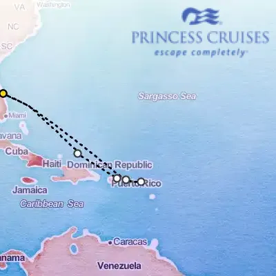 January 11th, 2026  - Eastern Caribbean Cruise, With St. Thomas on the Princess Sky