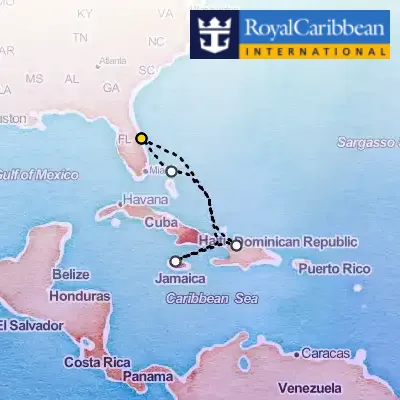 January 3rd, 2026  - Western Caribbean & Perfect Day Cruise on the Royal Caribbean Adventure of the Seas