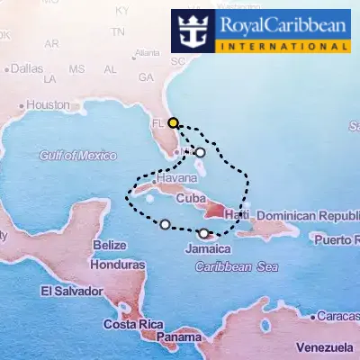 May 9th, 2026  - Western Caribbean & Perfect Day Cruise on the Royal Caribbean Adventure of the Seas