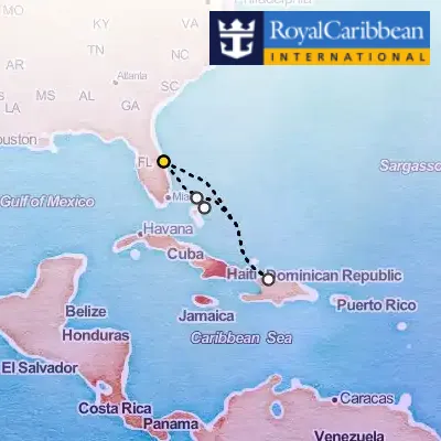 October 30th, 2026  - Western Caribbean & Perfect Day Cruise on the Royal Caribbean Adventure of the Seas