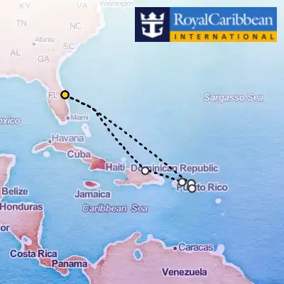 January 9th, 2026  - Eastern Caribbean Cruise on the Royal Caribbean Adventure of the Seas