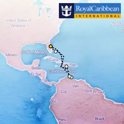 October 3rd, 2025  - Southern Caribbean & Perfect Day Cruise on the Royal Caribbean Adventure of the Seas