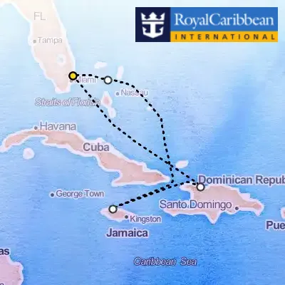 August 2nd, 2026  - Western Caribbean Cruise on the Royal Caribbean Allure of the Seas