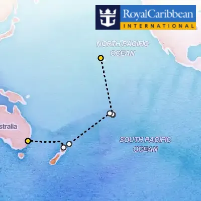 October 11th, 2026  - Transpacific Cruise on the Royal Caribbean Anthem of the Seas