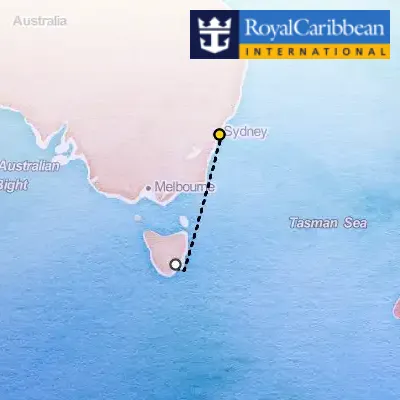 March 8th, 2026  - Hobart Cruise on the Royal Caribbean Anthem of the Seas