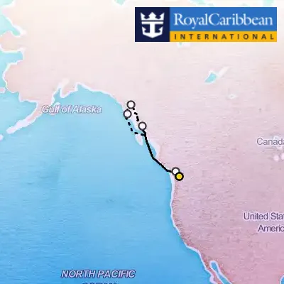 May 25th, 2026  - Alaska Experience Cruise on the Royal Caribbean Anthem of the Seas