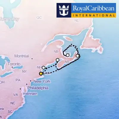 September 21st, 2025  - Canada Cruise on the Royal Caribbean Brilliance of the Seas