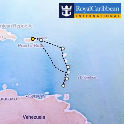 February 28th, 2027  - Southern Caribbean Cruise on the Royal Caribbean Brilliance of the Seas