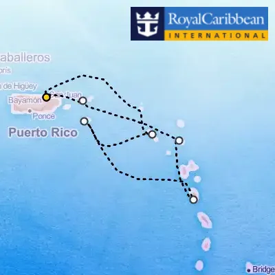 January 3rd, 2027  - Southern Caribbean Cruise on the Royal Caribbean Brilliance of the Seas