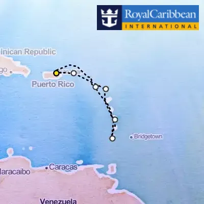 January 17th, 2027  - Southern Caribbean Cruise on the Royal Caribbean Brilliance of the Seas