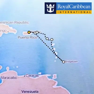 March 22nd, 2026  - Southern Caribbean Cruise on the Royal Caribbean Brilliance of the Seas