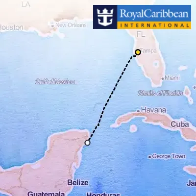 August 21st, 2025  - Western Caribbean Cruise on the Royal Caribbean Enchantment of the Seas