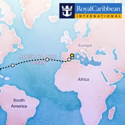October 31st, 2026  - Spain & Bermuda Transatlantic Cruise on the Royal Caribbean Explorer of the Seas