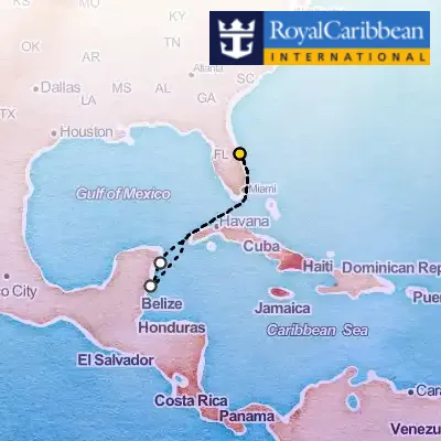 April 4th, 2026  - Western Caribbean Cruise on the Royal Caribbean Explorer of the Seas