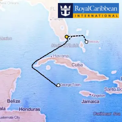 April 12th, 2027  - Western Caribbean Cruise on the Royal Caribbean Freedom of the Seas