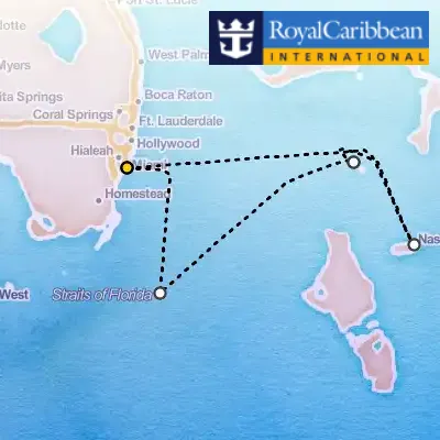 January 18th, 2027  - Bahamas & Perfect Day Cruise on the Royal Caribbean Freedom of the Seas