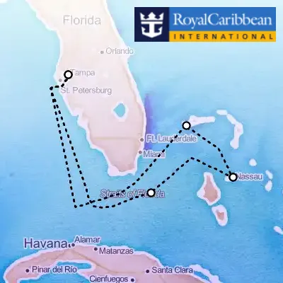September 27th, 2025  - Bahamas Getaway Cruise on the Royal Caribbean Grandeur of the Seas