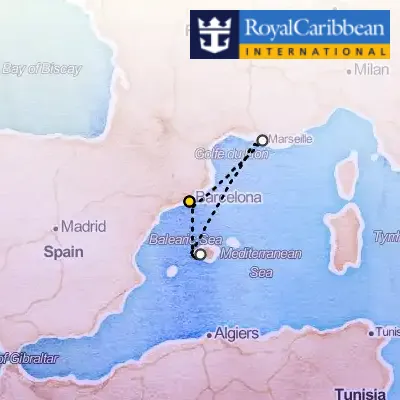 May 21st, 2026  - Spain & France Cruise on the Royal Caribbean Harmony of the Seas
