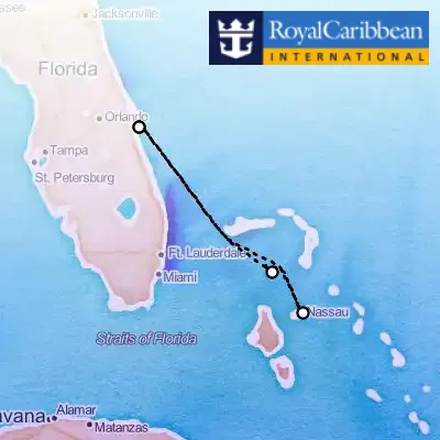 February 13th, 2027  - Bahamas & Perfect Day Cruise on the Royal Caribbean Harmony of the Seas