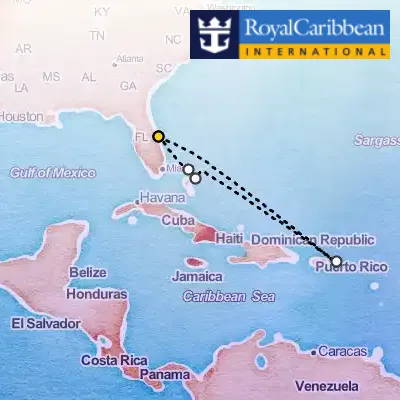 January 9th, 2027  - Eastern Caribbean & Perfect Day Cruise on the Royal Caribbean Harmony of the Seas