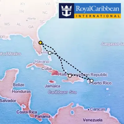 March 13th, 2027  - Eastern Caribbean & Perfect Day Cruise on the Royal Caribbean Harmony of the Seas