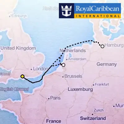 October 11th, 2025  - Hamburg & Rotterdam Cruise on the Royal Caribbean Independence of the Seas