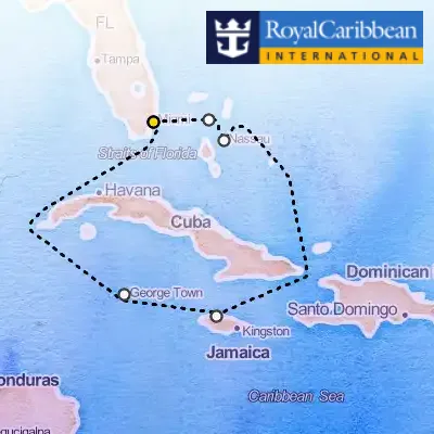 November 9th, 2025  - Western Caribbean & Perfect Day Cruise on the Royal Caribbean Independence of the Seas