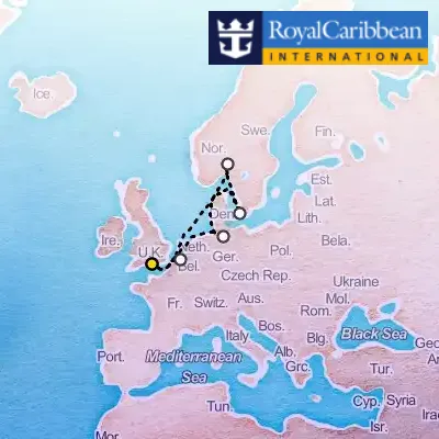 August 24th, 2025  - Northern City Escapes Cruise on the Royal Caribbean Independence of the Seas